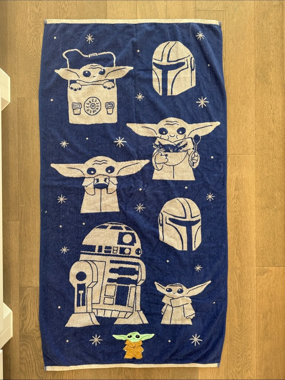 Star Wars‎ Baby Yoda Mandalorian beach towel